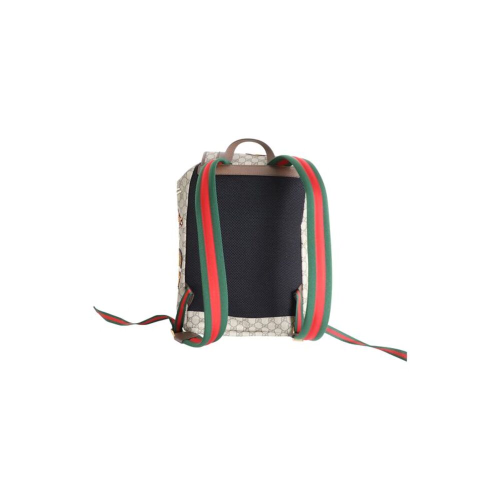 Gucci Courrier Soft GG Supreme Backpack in Brown Canvas - Picture 4 of 8